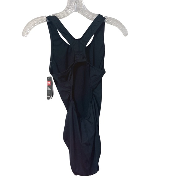 TYR SPORT Durafast Elite Solid Maxfit-A Swimsuit Women's Size 36 Black NWT - Picture 3 of 6